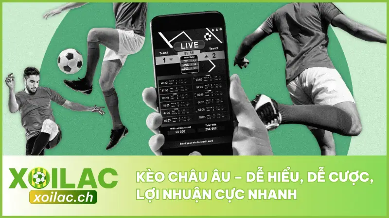 Kèo Châu Âu – Dễ Hiểu, Dễ Cược, Lợi Nhuận Cực Nhanh