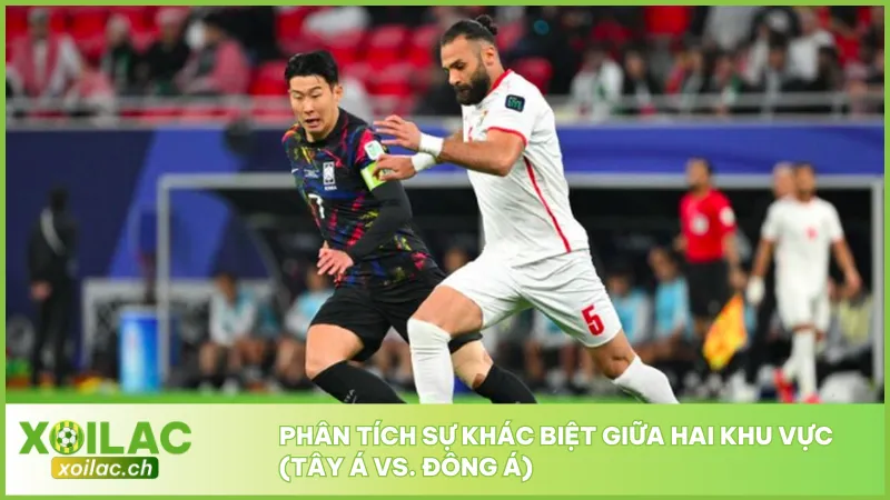 Cúp C1 Châu Á - Cập Nhật Lịch Thi Đấu & Kèo Tiềm Năng 4 Tây Á thiên về tấn công mạnh mẽ với nhiều bàn thắng, Đông Á chú trọng phòng ngự chặt, ít bàn thắng hơn