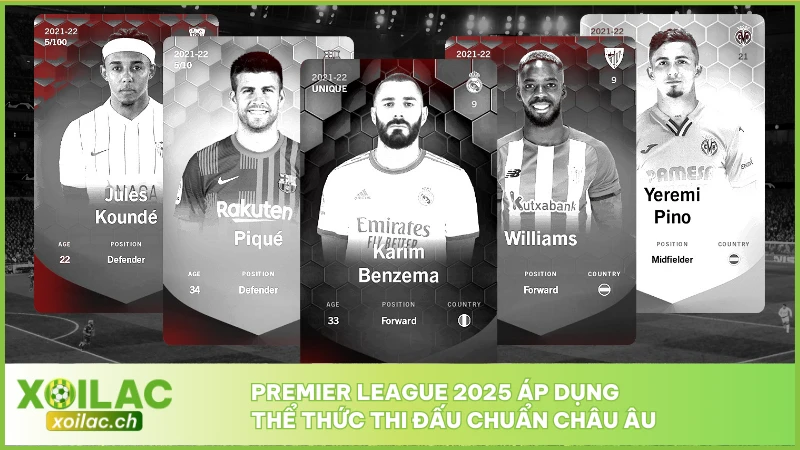Premier League 2025 áp dụng thể thức thi đấu chuẩn châu Âu
